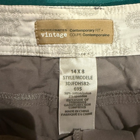 Denver Hayes Pants - Denver Hayes Vintage Taupe woman’s shorts